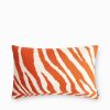 Oscar & Clothilde Kuddfodral Zebra Orange 30X50 Cm | Kuddar