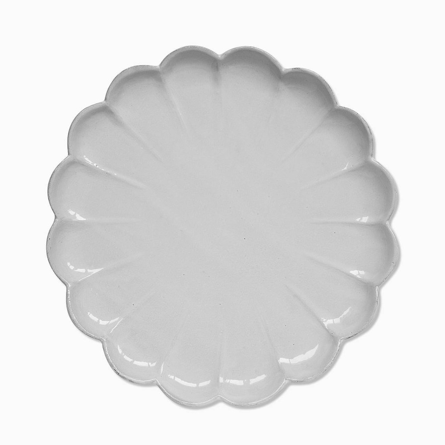 Astier de Villatte Tallrik Poppy 24,5 Cm | Tallrikar