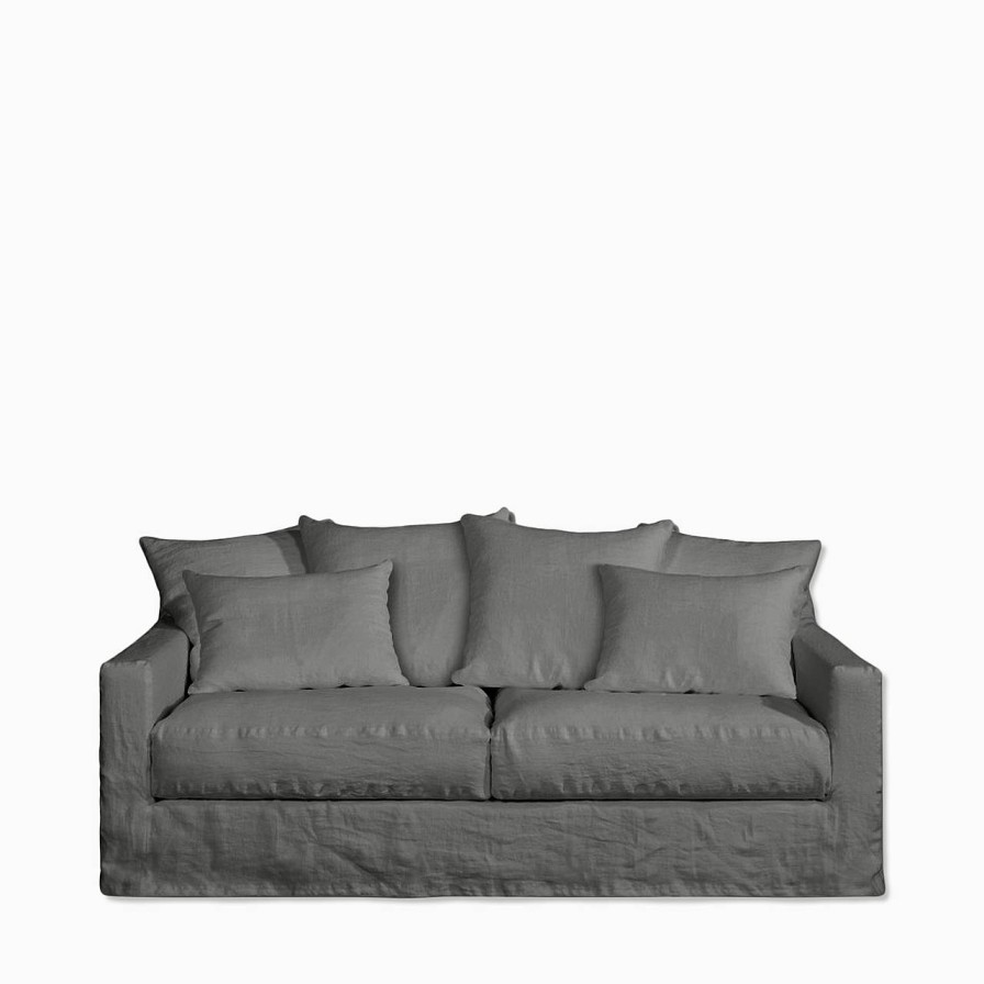 Home Spirit Soffa Biarritz 3-Sits Newlin Graphite | Sittmobler