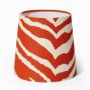 Oscar & Clothilde Lampskarm Sixten 20 Cm Zebra Orange | Lampskarmar