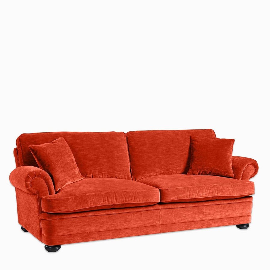 Bröderna Anderssons Soffa Oxford 2-Sits Prisma Orange | Sittmobler