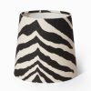 Oscar & Clothilde Lampskarm Sixten 20 Cm Zebra Svart | Lampskarmar