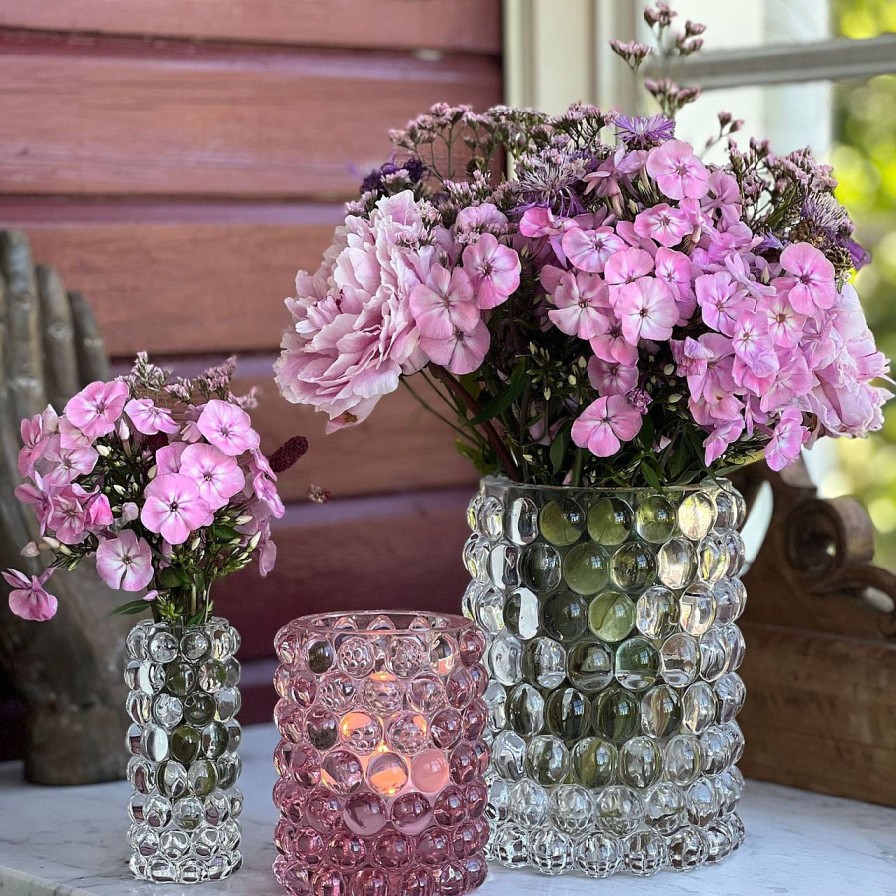 Skogsberg & Smart Ljuslykta Hurricane Lamp Boule Rose | Nyheter