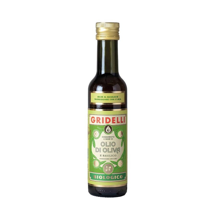 Gridelli Olivolja Olio E Basilico Ekologisk 250 Ml | Nyheter