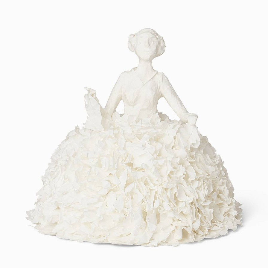 Oscar & Clothilde Bordslampa Papier-Mache Princesse | Bordslampor