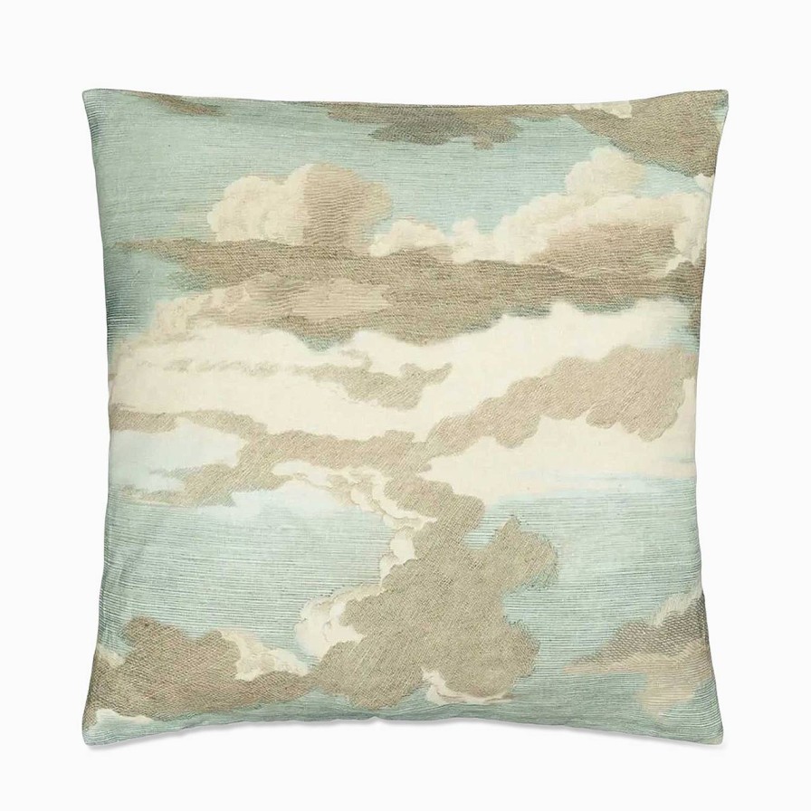 John Derian Kudde Dragonfly Over Clouds Sky Blue 50X50 Cm | Kuddar