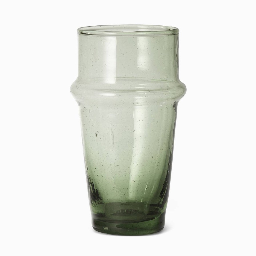 Oscar & Clothilde Dricksglas Marocko Xl 12 Cm Gron | Glas