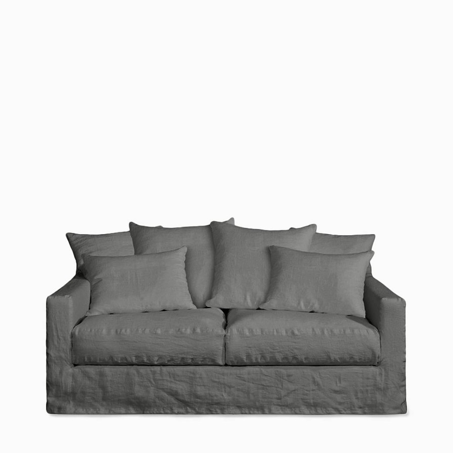 Home Spirit Soffa Biarritz 2-Sits Newlin Graphite | Sittmobler