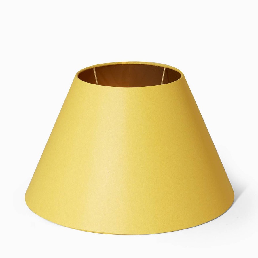 Vallentuna Skärmateljé Lampskarm Franz 35 Cm Gul | Lampskarmar