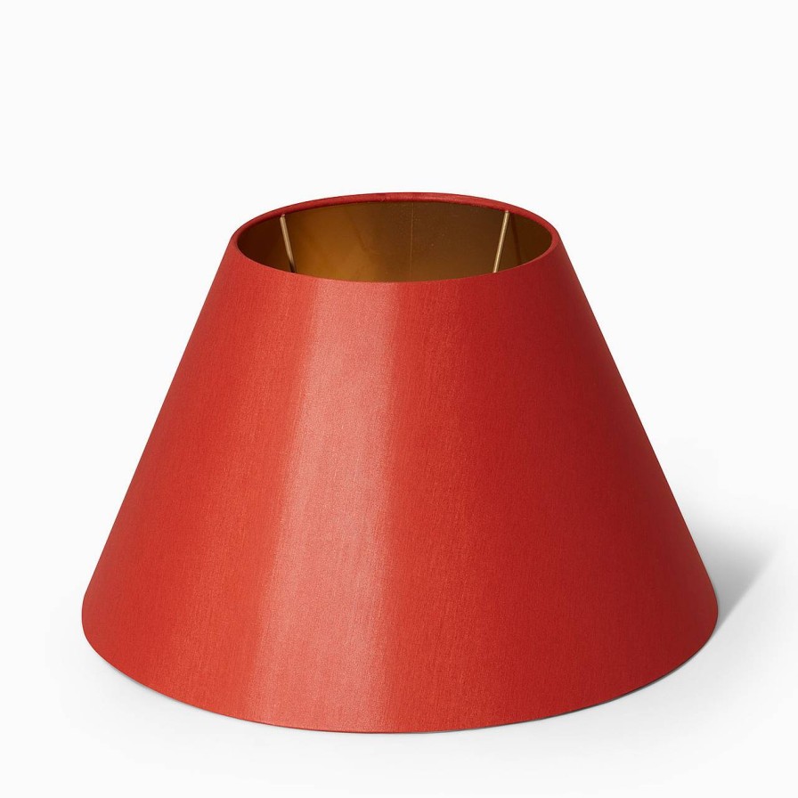 Vallentuna Skärmateljé Lampskarm Franz 40 Cm Orange | Lampskarmar