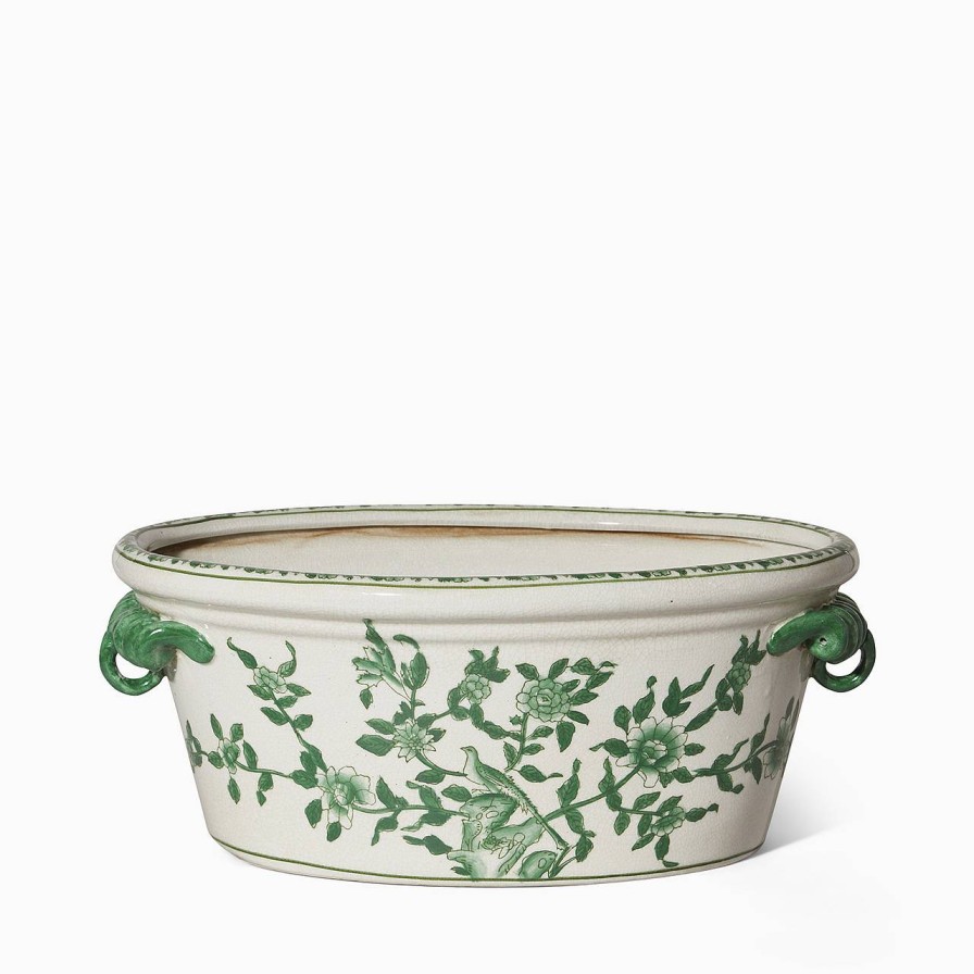 Simply Scandinavia Kruka Jardiniere 45 Cm Gron Oval | Krukor