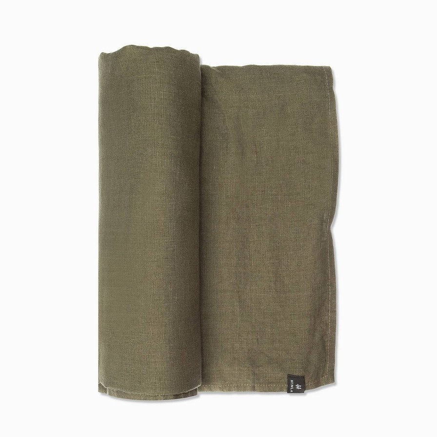 Himla Duk Sunshine Khaki 145X250 | Bordstextilier