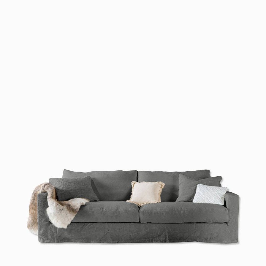 Home Spirit Soffa Capri 2-Sits Newlin Graphite | Sittmobler