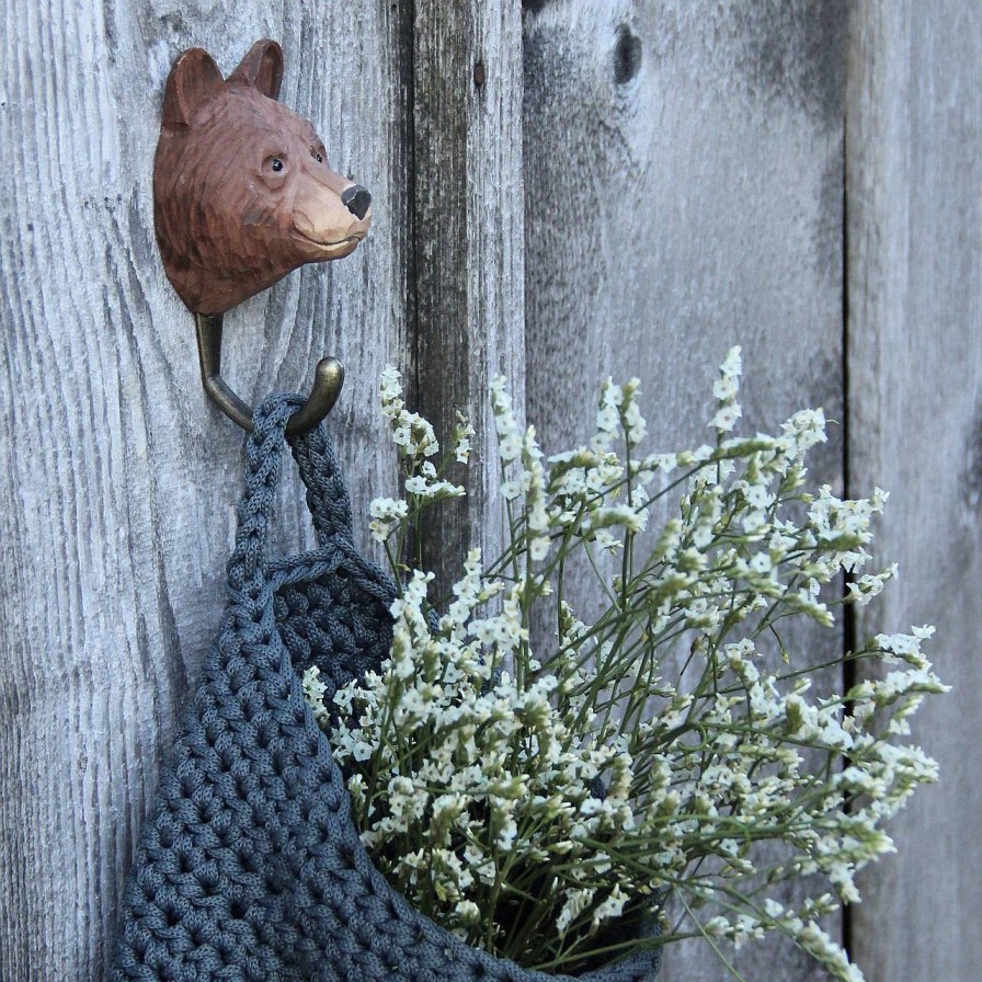 Wildlife Garden Krok Brunbjorn Handsnidad | Smaforvaring