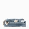 Home Spirit Soffa Capri 4-Sits Newlin Bleu Gris | Sittmobler