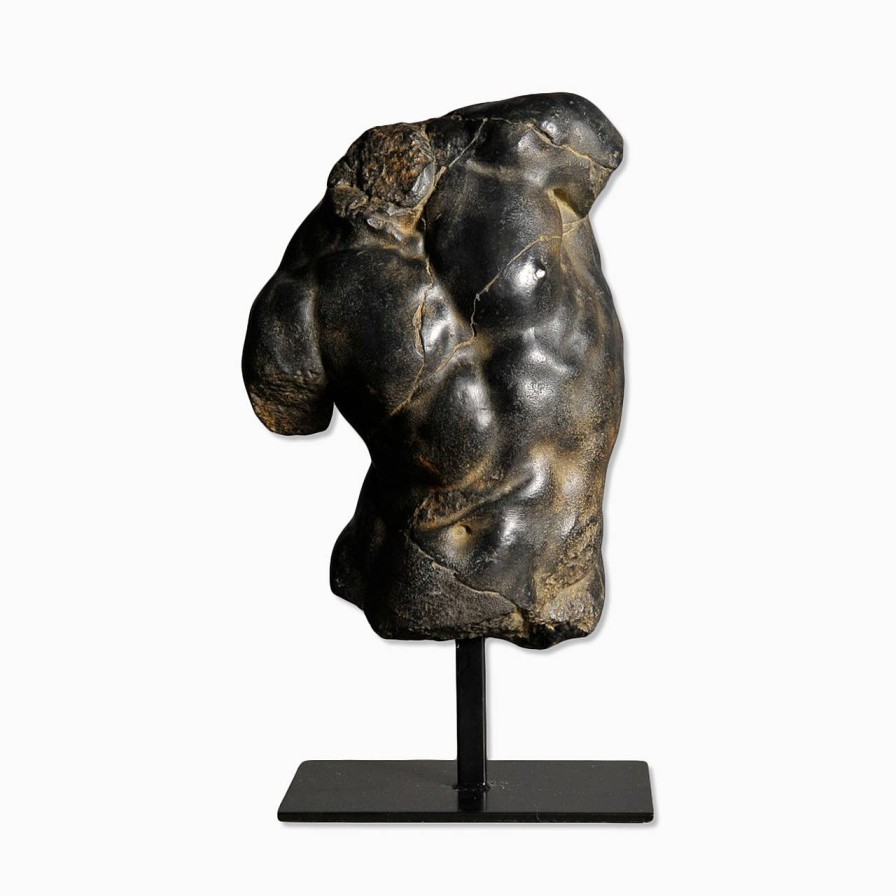 Oscar & Clothilde Staty Torso Apollo Svart | Statyer & Skulpturer