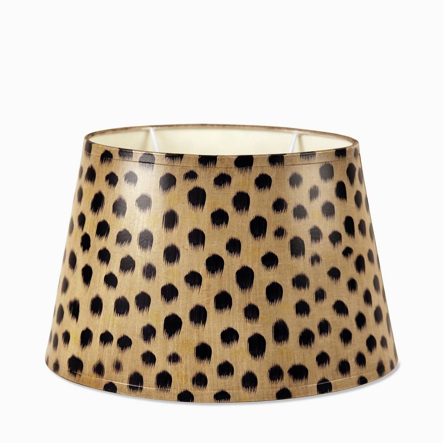 G&C Lampskarm Oval 30 Cm Leopard | Lampskarmar